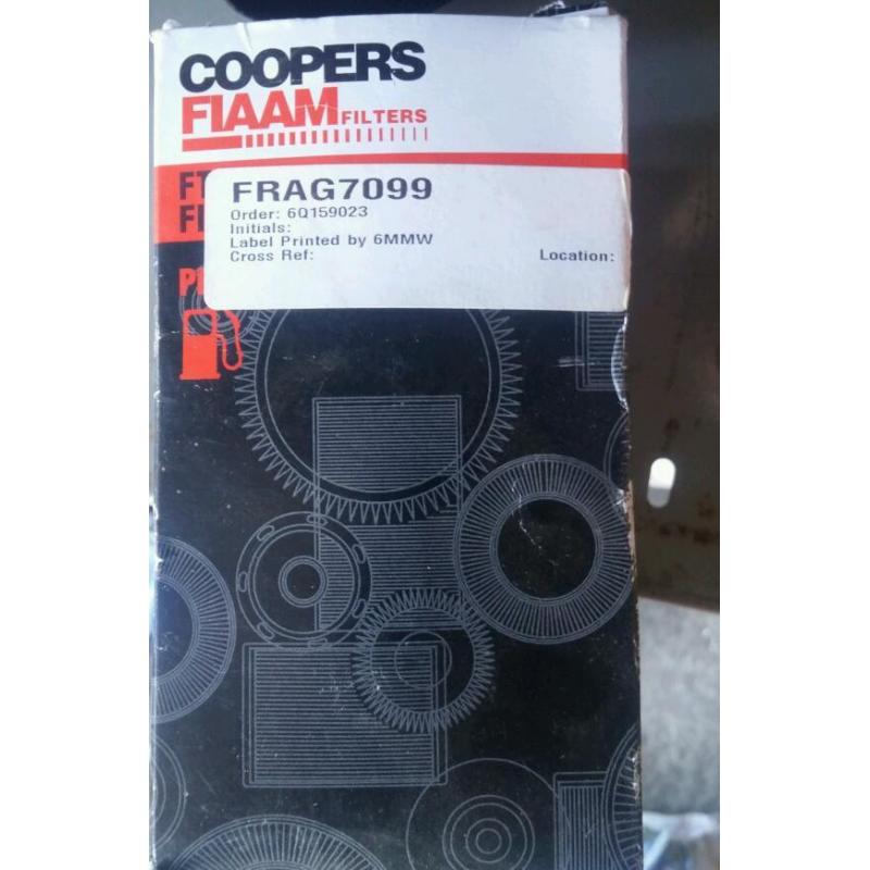Ford Ka fuel filter new in box