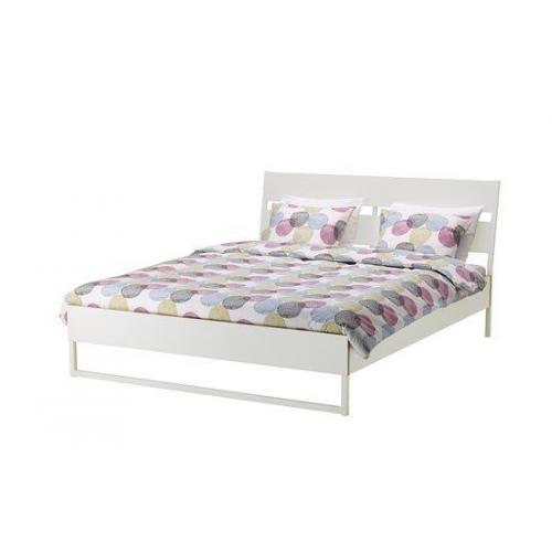 White Double Bed Frame for Sale