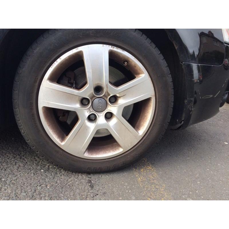 Audi A4 wheels and tyres
