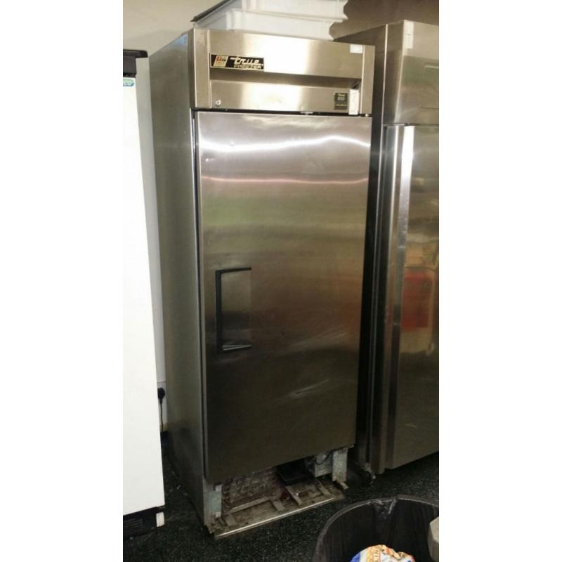 COMMERCIAL used Large Stainless steel Freezer - manufactured by TMC TRUE