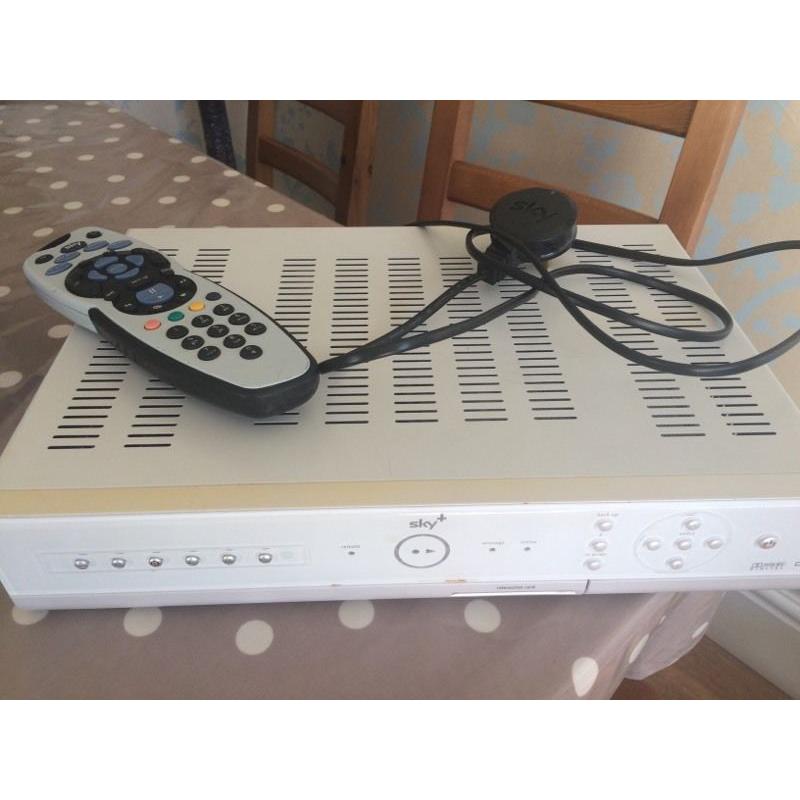 Sky+ box and remote in working order