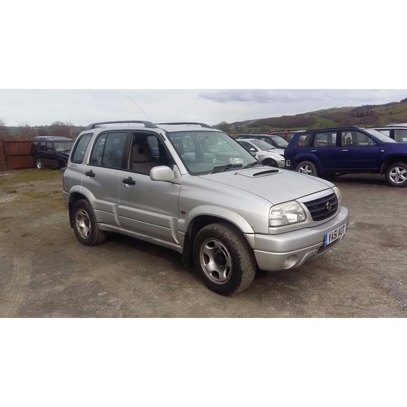 breaking suzuki vitara 2.0 turbo diesel 4x4