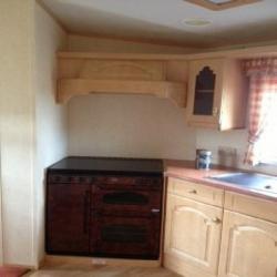 2 bedroom, double glazed and central heated caravan for sale on a stunning country park. low fee's