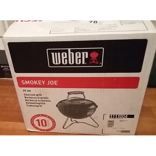 Brand New BBQ!! WEBER Smokey Joe Original Portable Charcoal Kettle Barbecue