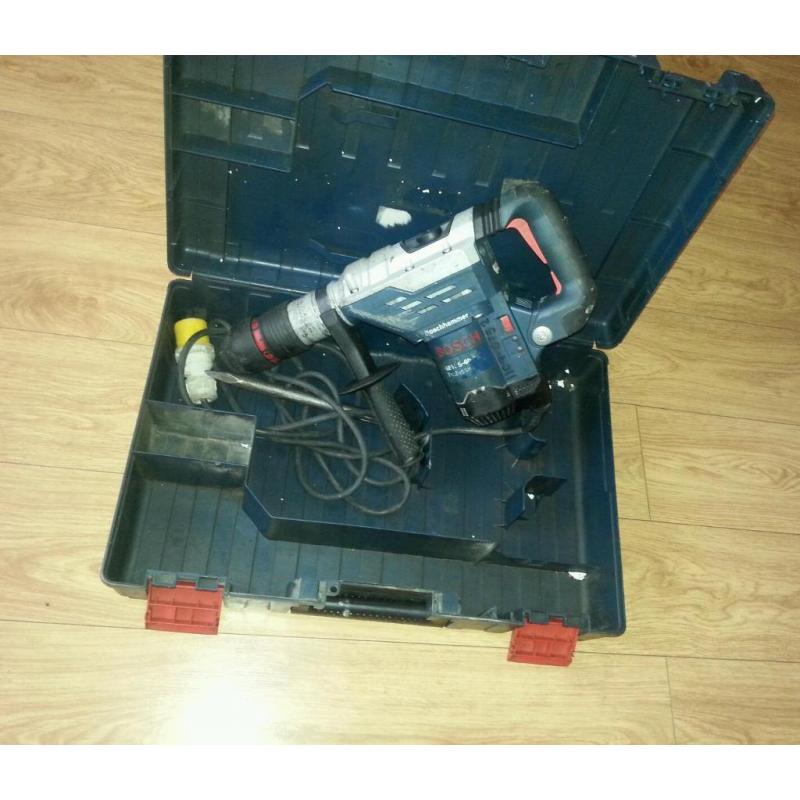 Bosch sds max breaker demolition hammer drill 110
