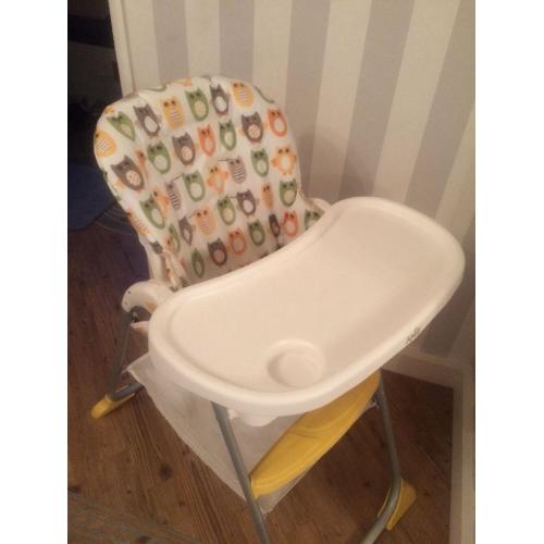 Joie snacker high chair