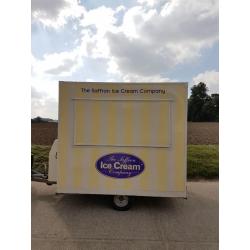 Mobile Ice Cream Catering Trailer | Doughnuts | Candy Floss | Slush | Sweets | Coffee | Burger Van