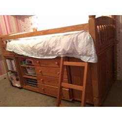 Julian Bowen cabin mid sleeper bed.