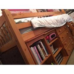 Julian Bowen cabin mid sleeper bed.