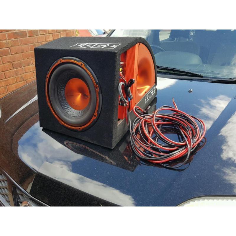 Edge sub and Amp.
