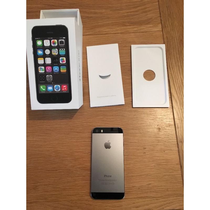 Apple iPhone 5s Space Grey 16gb Unlocked - Mint Condition!!!