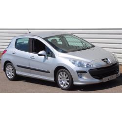 Peugeot 308 SR 1.6HDi Manual 5 Door Hatchback Silver 2009