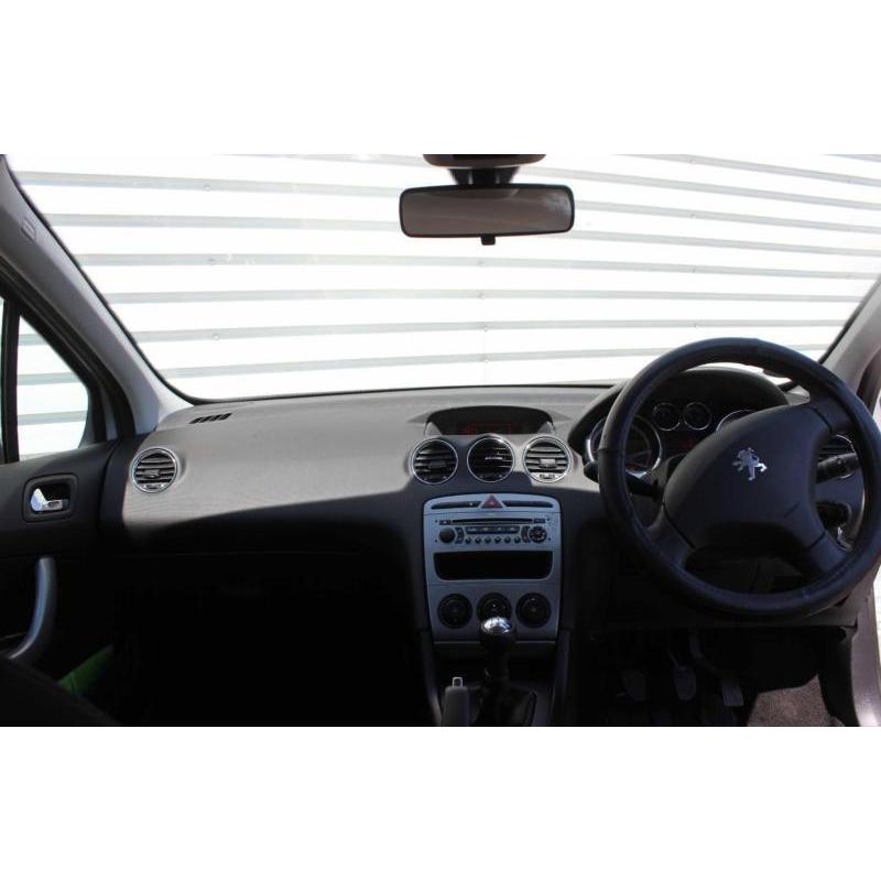 Peugeot 308 SR 1.6HDi Manual 5 Door Hatchback Silver 2009