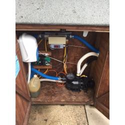 10ft pool electric and solar heated with sand filter