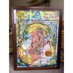 Original Art from Brighton Graduate show 1987