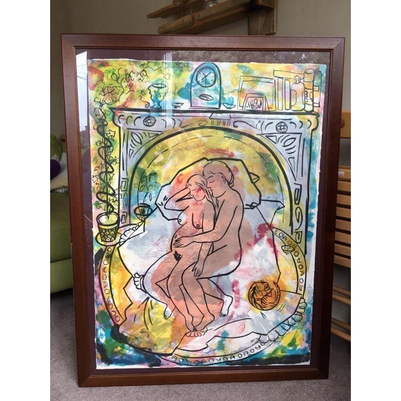 Original Art from Brighton Graduate show 1987