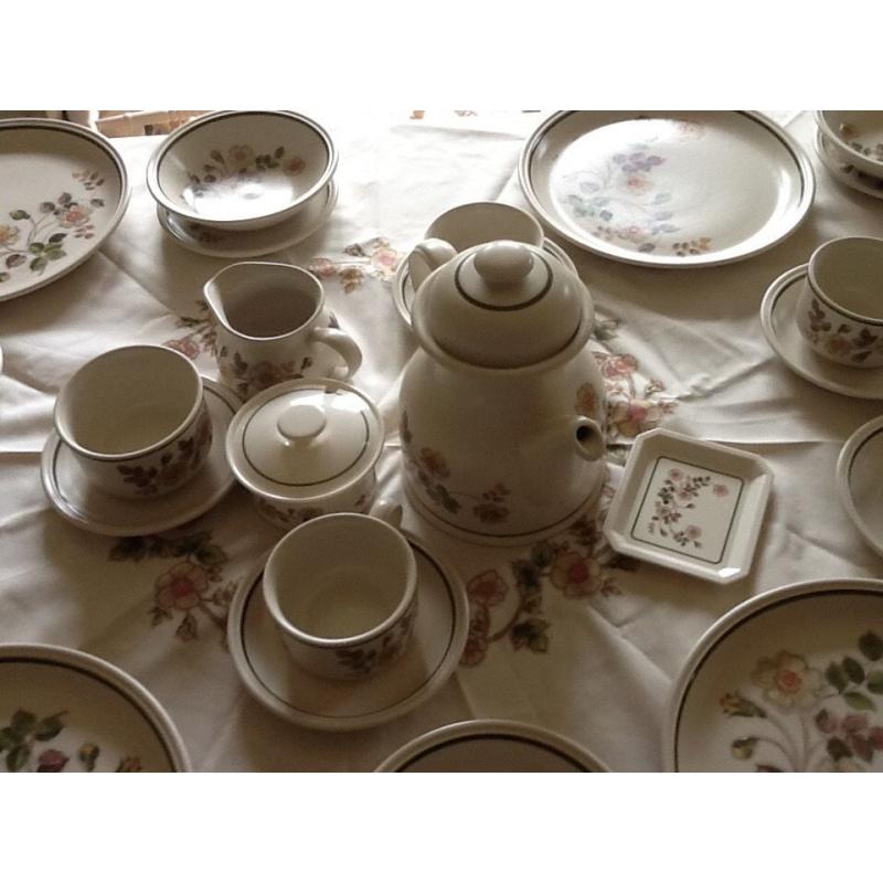 Autumn Leaves Dinner/Tea Service