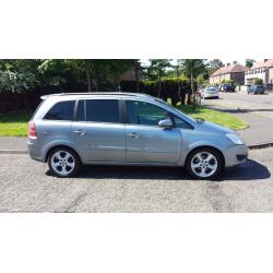 Vauxhall Zafira 7 seater, 6 Speed Gear , with low mileage. MOT UNTIL 6 June 2017