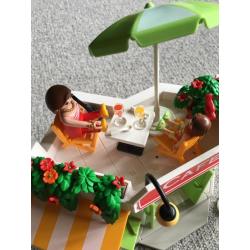 Play mobile cafe and family