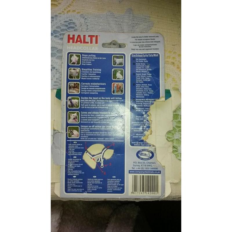 Halti Headcollar size 4 black