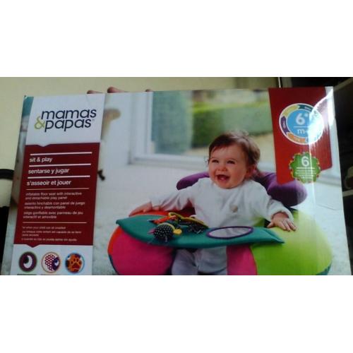 mamas and papas baby play sit only ued onces