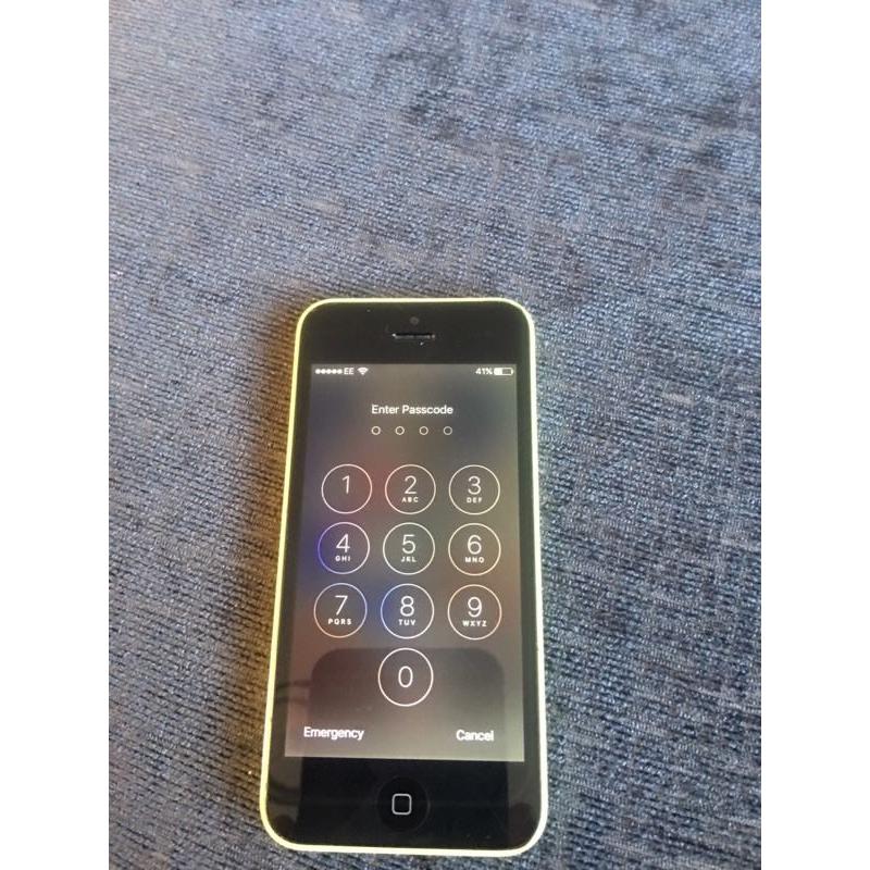 iPhone 5 c faulty touch screen