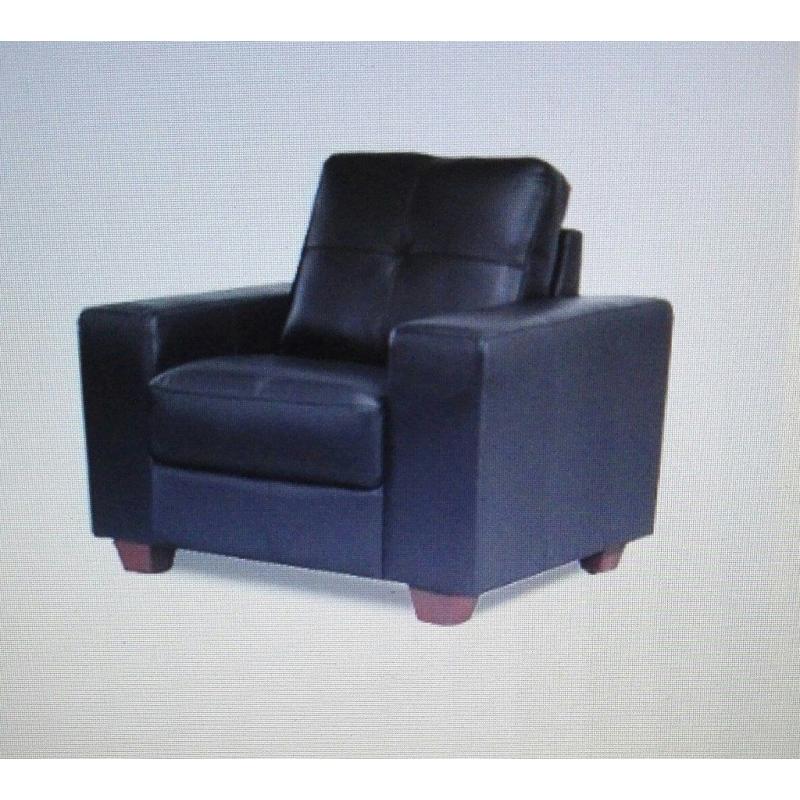 Secondhand Sofa Set - 3 Seat Sofa + 2 Armchairs + 1 Coffee table + 1 Side table