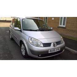 Renault Grand Scenic Diesel, 7 seater, 1.5 dci, 2005, Mot April 2017, 65 mpg, 6 Speed