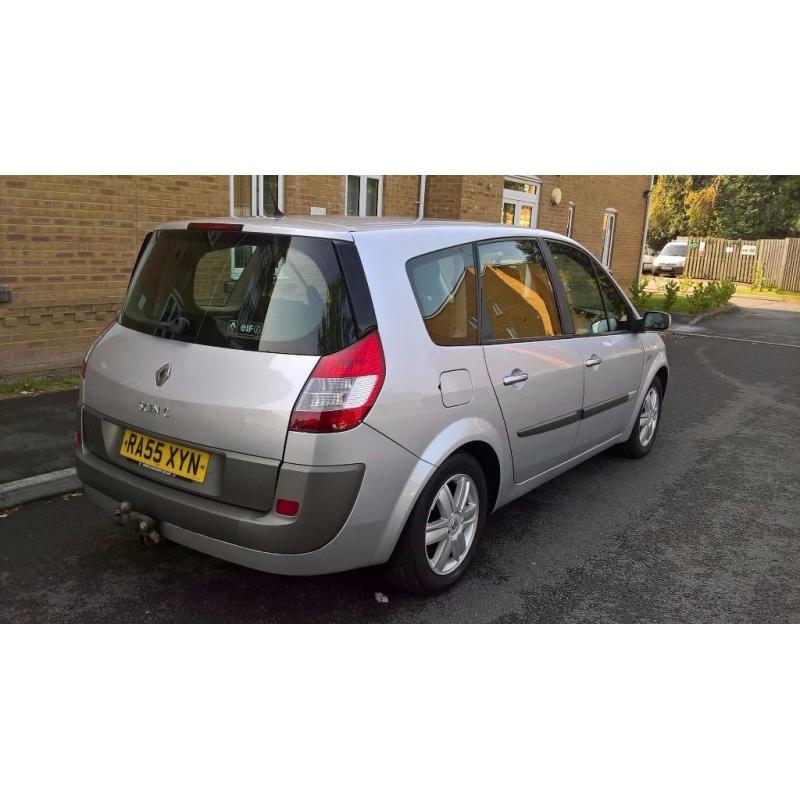 Renault Grand Scenic Diesel, 7 seater, 1.5 dci, 2005, Mot April 2017, 65 mpg, 6 Speed