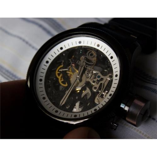 Invicta Men's Russian Diver Skelton Mechanical Analogue Watch