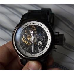 Invicta Men's Russian Diver Skelton Mechanical Analogue Watch