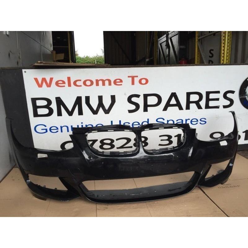 BMW E92 E93 COUPE CONVERTIBLE FRONT BUMPER FACELIFT BLACK BREAKING 1 3 5 6 7 SERIES