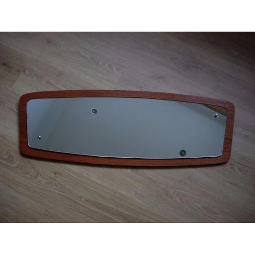 Teak mirror