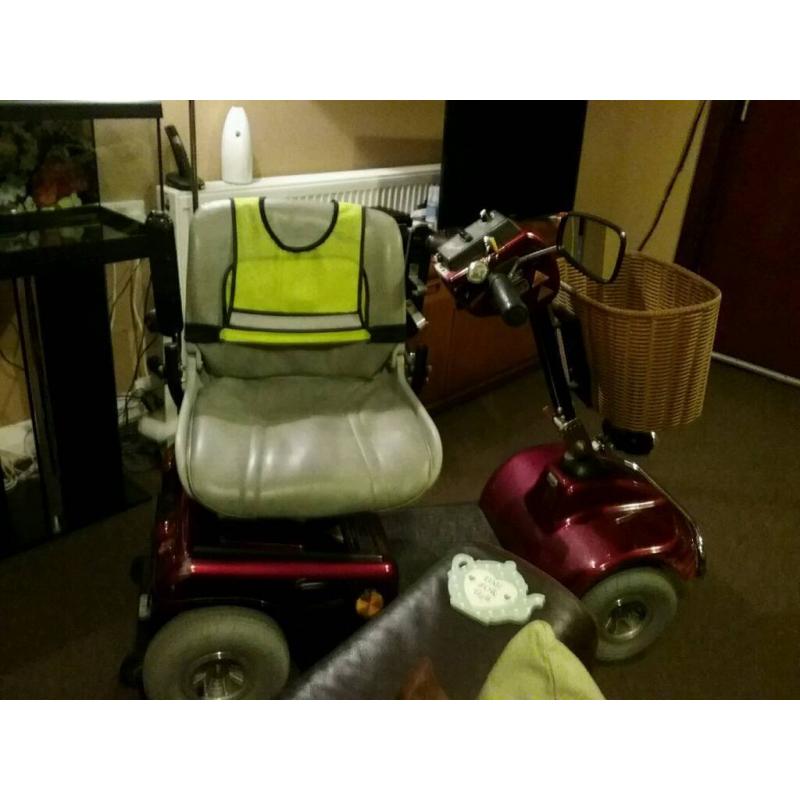 Shoprider Deluxe Mobility Scooter- Indoor/Outdoor