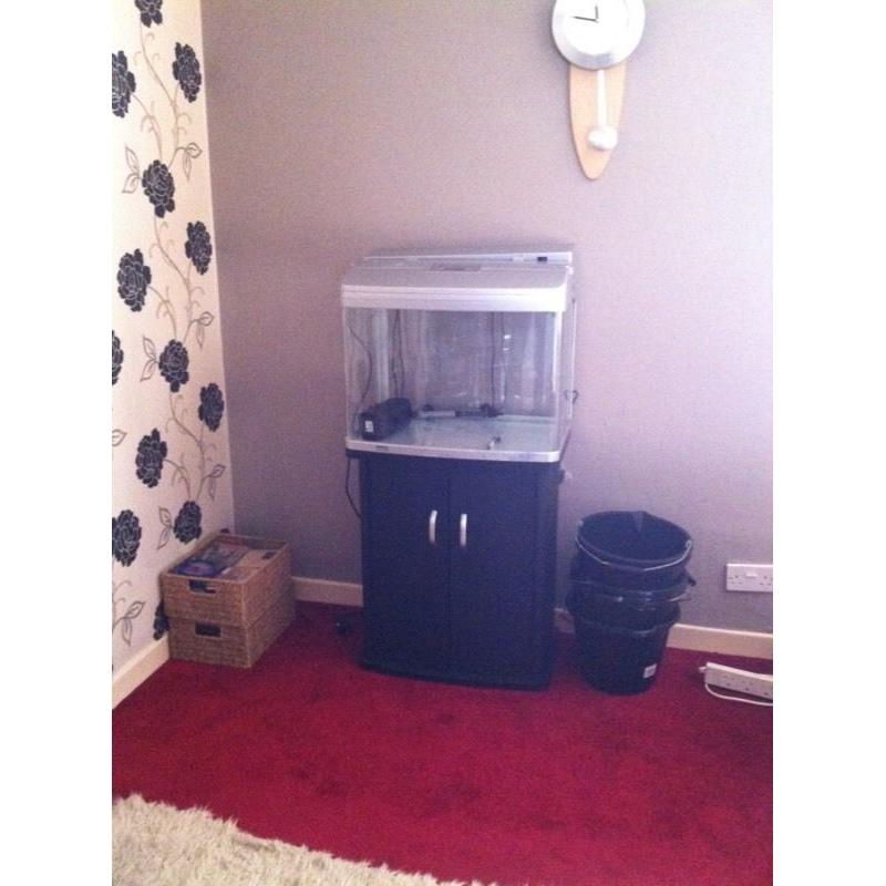 Complete Fish Tank and Caninet
