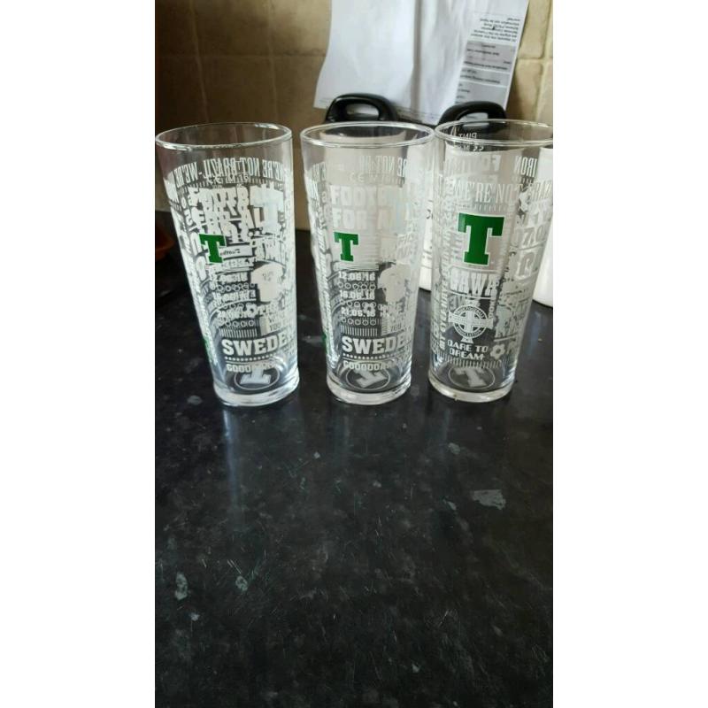 Euros pint glass