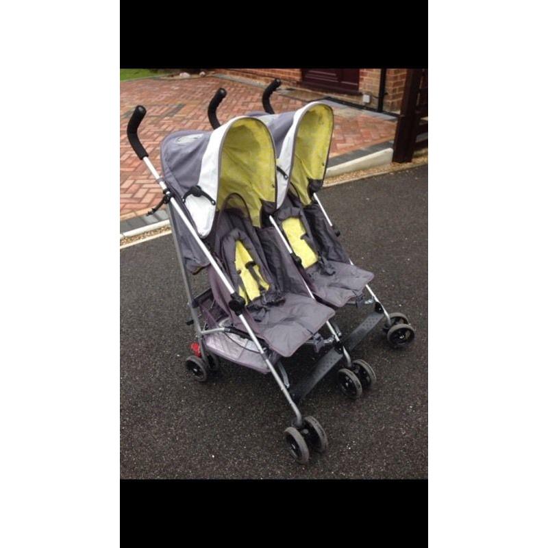 Mothercare twin buggy