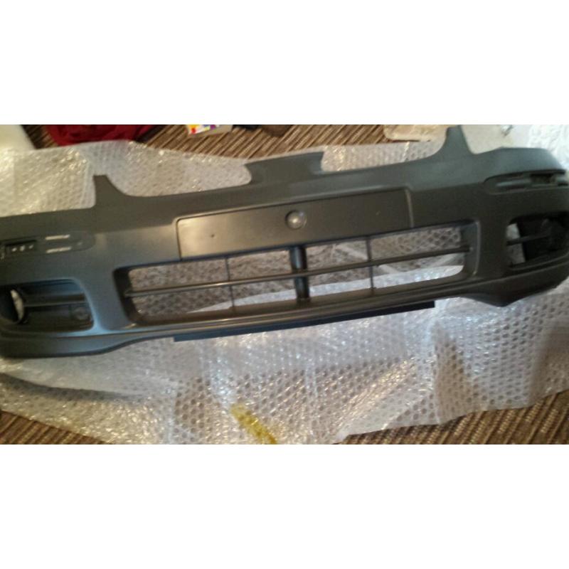 Nissan Almera 05 brand new bumper. 2 lights and 2 grills