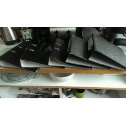 5 folders in perfectly good condition.