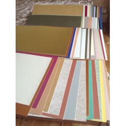 Colourmount mount board 55 pcs -approx 560mm x 800mm
