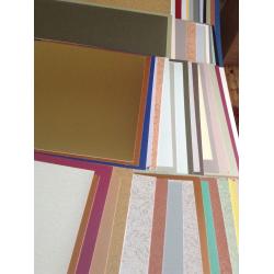 Colourmount mount board 55 pcs -approx 560mm x 800mm
