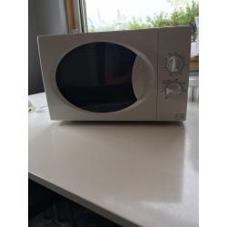 White Microwave