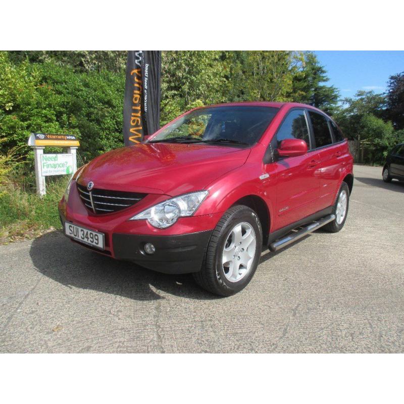 very clean 2009 ssangyong actyon 2.0 diesel auto.1 owner from new.