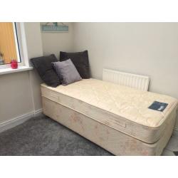 Myers single bed including excellent mattress. Belfast BT6