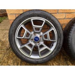 FORD 17" Alloys Alloy Wheels and Tyres are Brand New