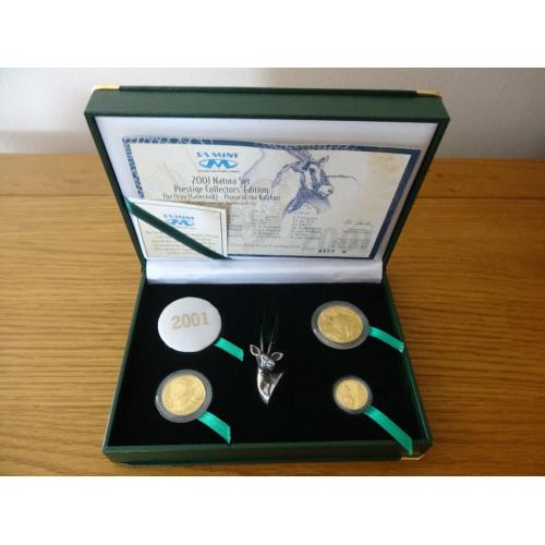 2001 KRUGERAND NATURA SET LOVELY CONDITION No 107/300