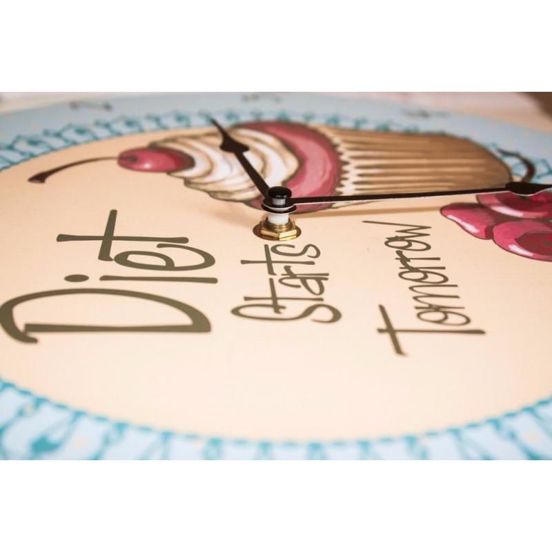 Wall clock + Battery
