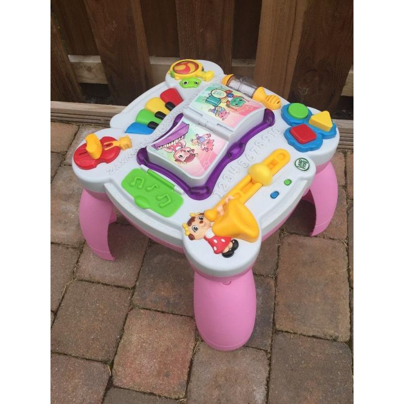 Leap Frog Activity Table