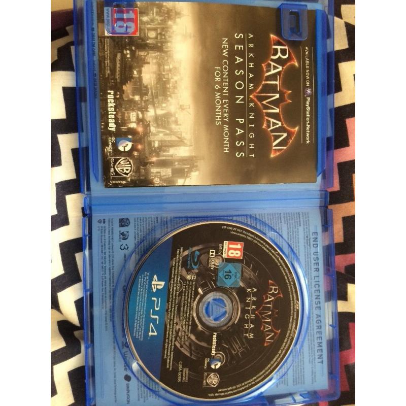 Ps4 BATMAN Arkham Knight
