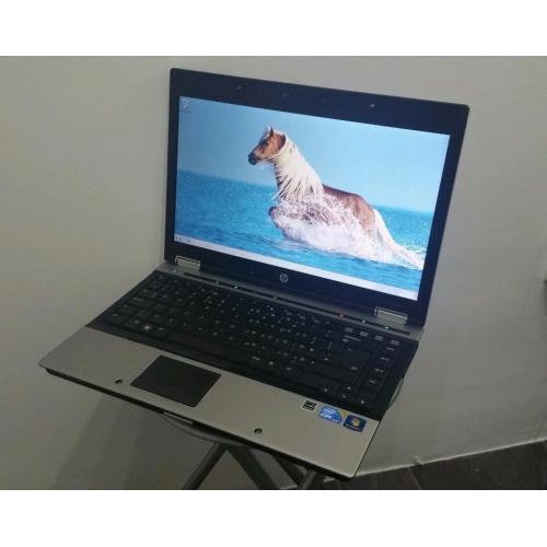 AS NEW HP 8440p Intel Core i3 2.27 GHz 4GB RAM 160GB HDD Portable Tablet Laptop PC